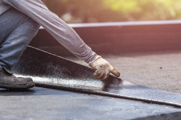 Professional Waterproofing technician working in Walworth, WI